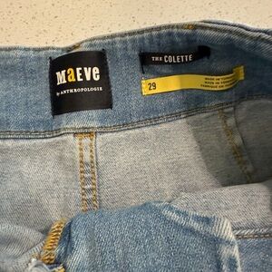 Anthropologie Maeve Light Blue Women's Jeans